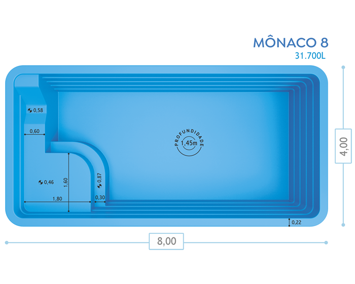 Miniatura Mônaco 8