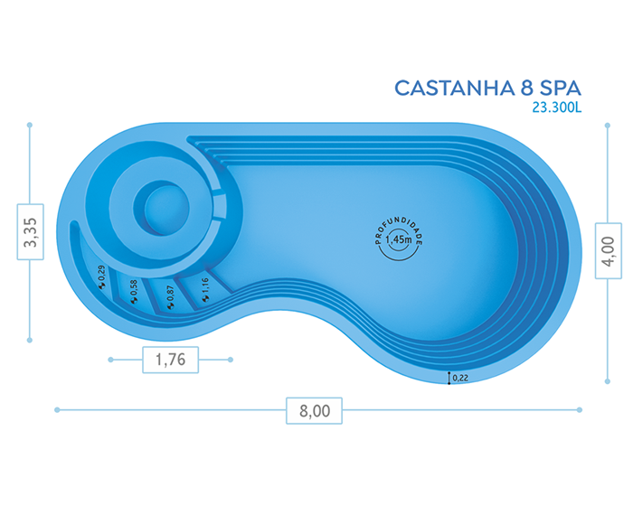 Miniatura Castanha 8 SPA